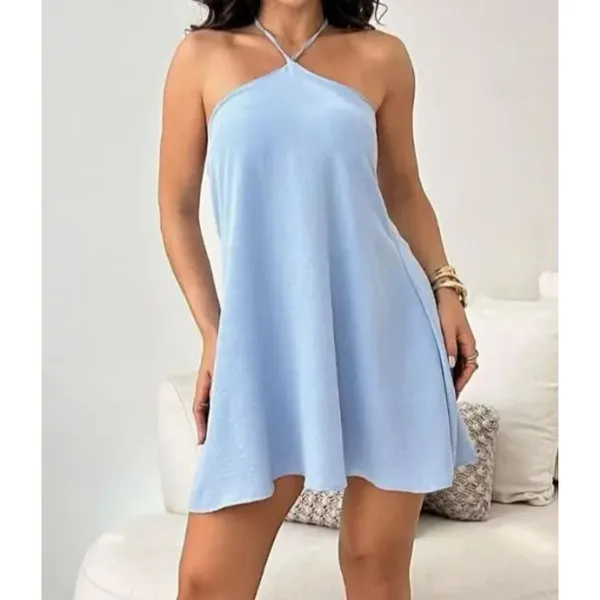 Vestido Curto Frente Unica