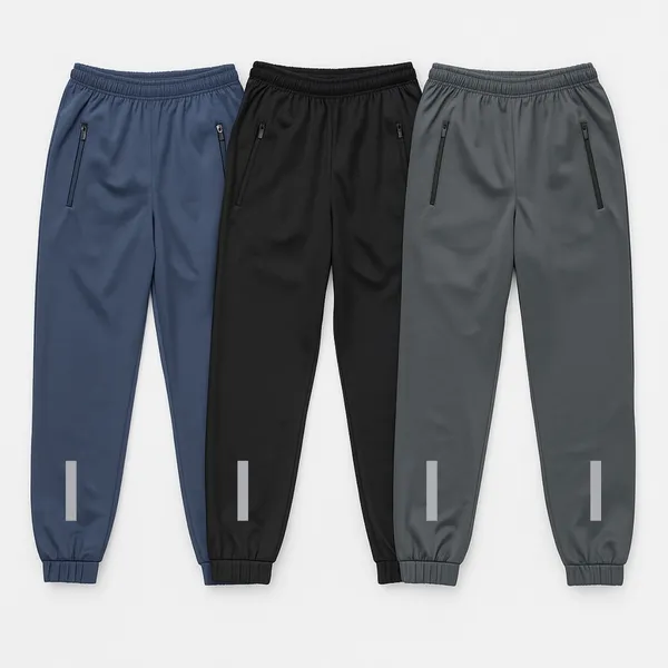 Kit calça Chipa academia Masculina com bolso e zíper