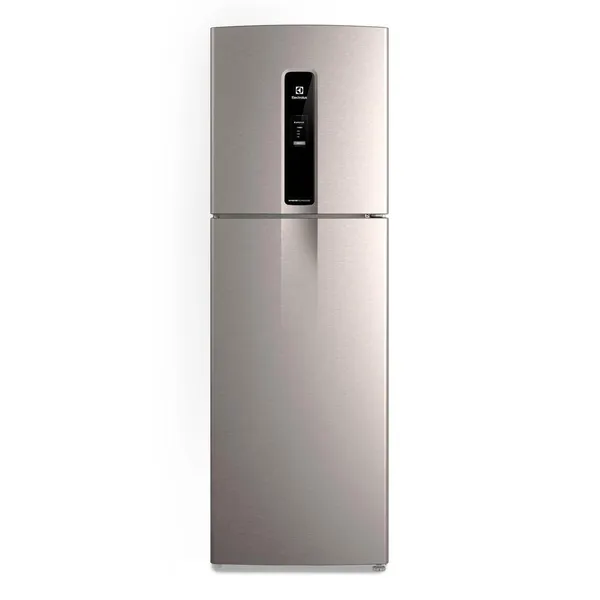 Geladeira Electrolux Frost Free Inverter 399L Efficient com AutoSense Inox Look (IF46S)