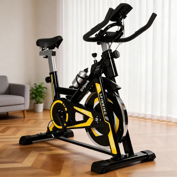 Bicicleta Spinning Ergométrica Exercício Profissional Monitor suporta até 120kg Academia 1.95m