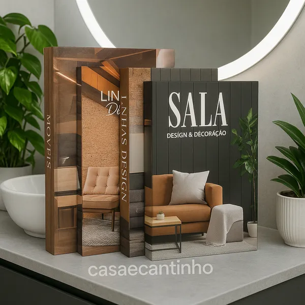 Kit Livro Decorativo 3 Peças Caixa Organizadora Livro Fake Porta Objetos Porta Treco