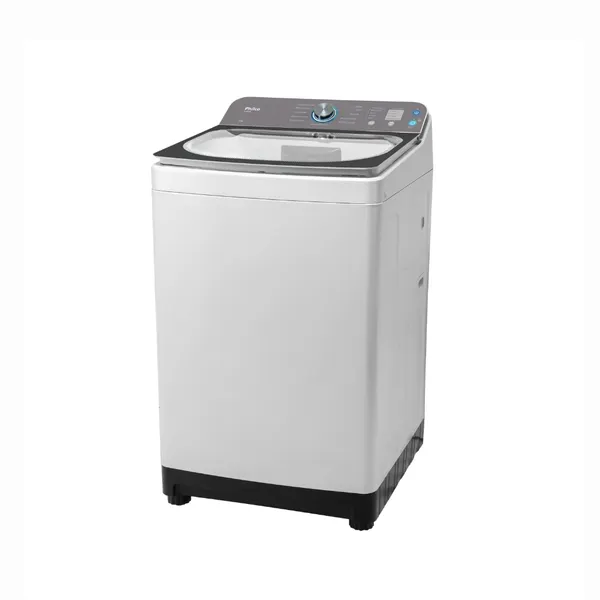 Máquina de Lavar Roupas Philco 14Kg, 12 Lavagens, Cesto Aço Inox, Pés Niveladores Ajustáveis PLR14A