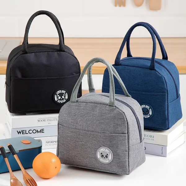 Bolsas Portátil Com Isolamento Térmico Lancheira Marmita Viagem