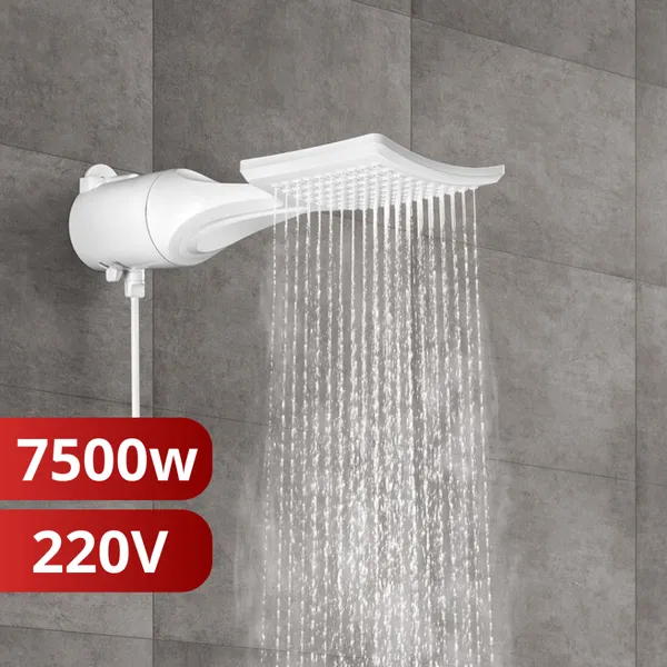 Chuveiro Ducha Eletrônica Loren Shower Ultra Lorenzetti 220v 7500w Branco
