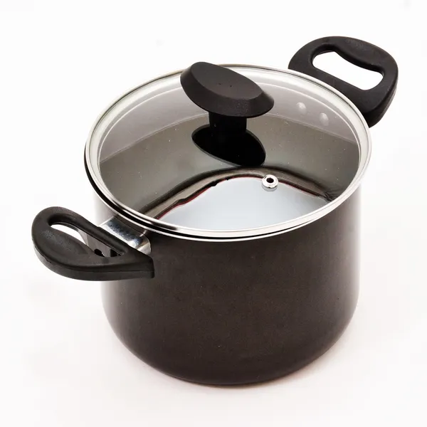 Caldeirão Antiaderente Duas Alças com Tampa de Vidro