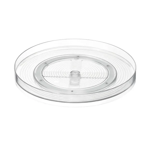 Organizador Giratório Dry Coza 29x3,2cm Cor Cristal - Organização de Geladeira