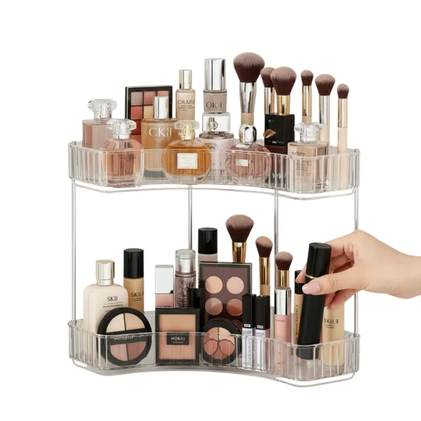 Rack Prateleira Organizador De Banheiro Maquiagem Multiuso