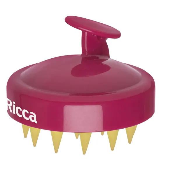 Ricca Escova Massageadora de Couro Cabeludo Shampoo Brush Ref 3432