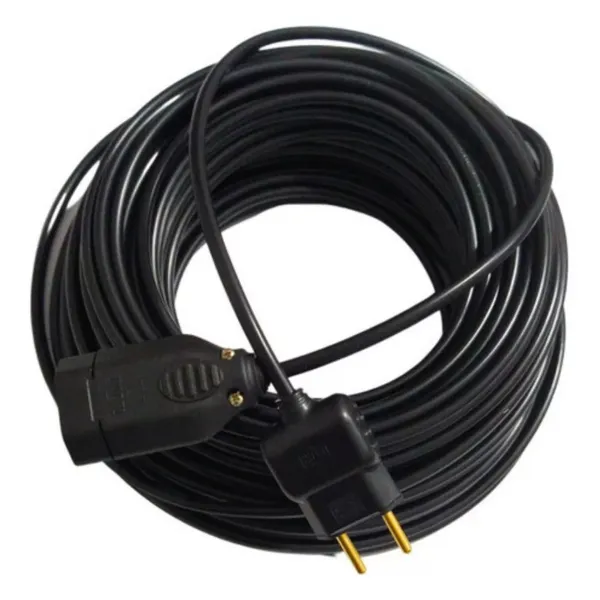 Extensão cabo PP Eletrica 50 Metros Reforçada Profissional 10/20a