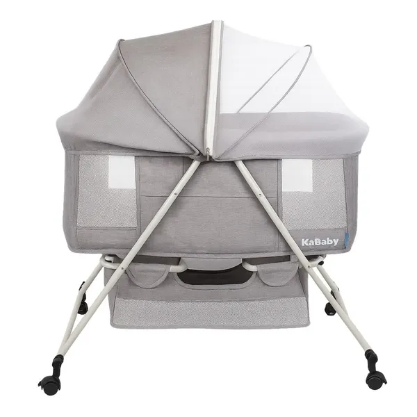 Berço Moisés Portátil Balanço Mosquiteiro e Cesto Até 9kg - Kababy