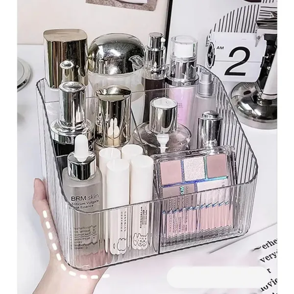 Porta Maquiagem Organizador Multiuso De Acrílico Transparente Batom Cosméticos Make