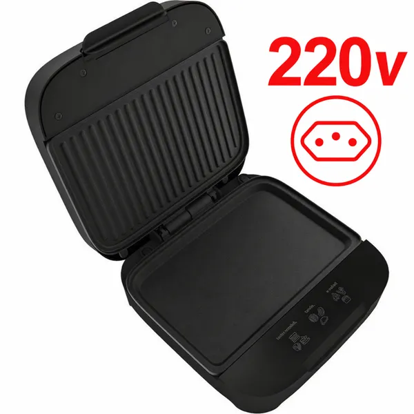 Grill Sanduicheira Cadence SAN400 Elétrica Chapa Misteira Tostex Tostequeira Hambúrguer Click 220v