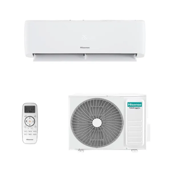 Ar Condicionado Inverter Hisense Hi Wall Eco Plus R-32 sem Wi-fi 12.000 Btus Frio 220v