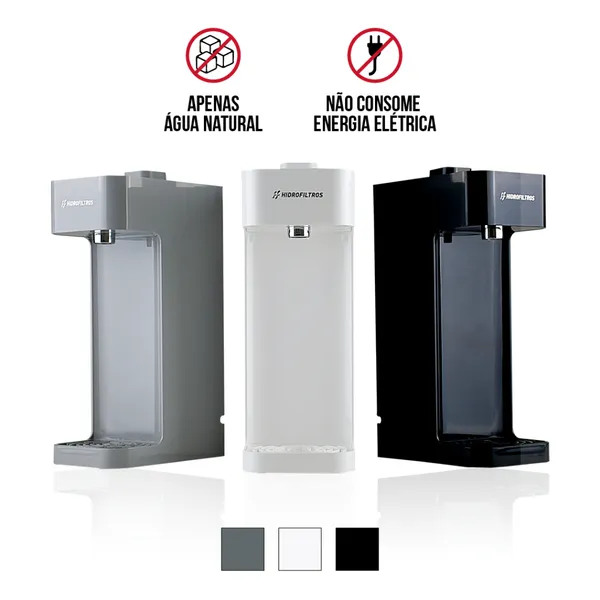 Purificador De Água Natural Bebedouro Com Refil Original Selo Inmetro Facile C3