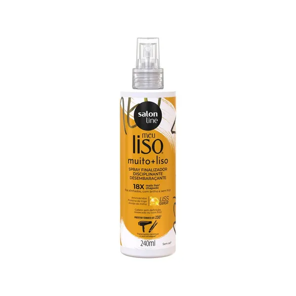 Meu Liso Muito + Liso Spray Defrizante Protetor Térmico 240ml