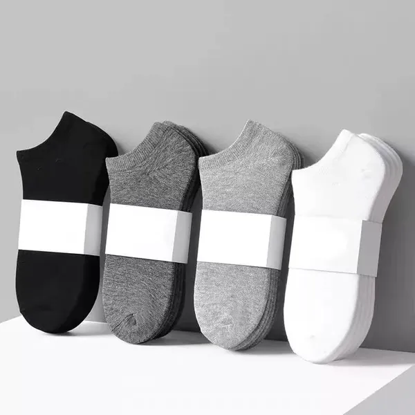 Kit até 12 Pares de Meias Soquete Unissex Cano curto