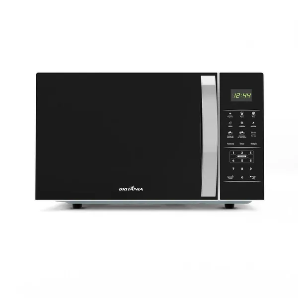 Micro-ondas Britânia 28L Espelhado Pintura Limpa Fácil BMO30