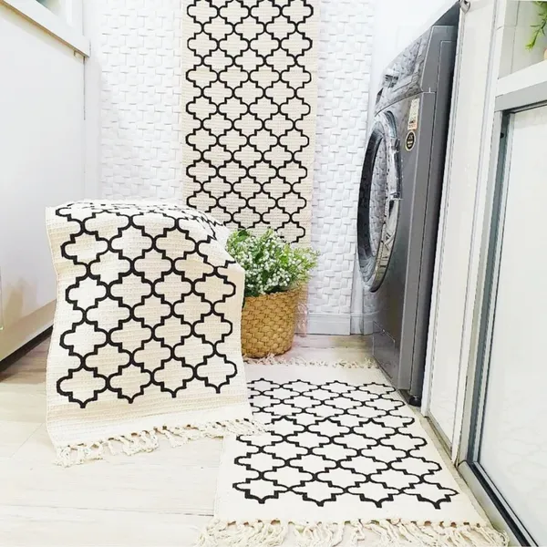 Kit Passadeira Cozinha 3 Peças Geométrica Tear Nozinho