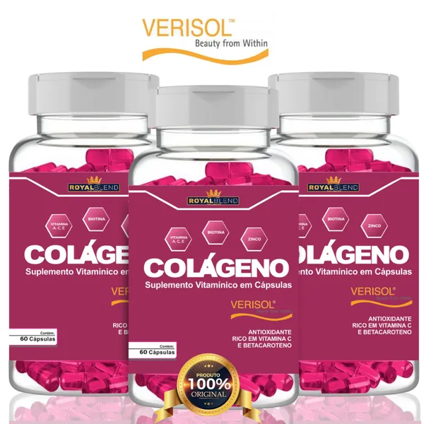 Colágeno Verisol - Cabelos - Unhas- Pele e Articulações