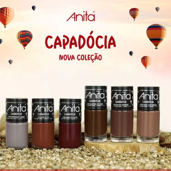 Kit Anita Esmaltes Coleção Capadócia Premium