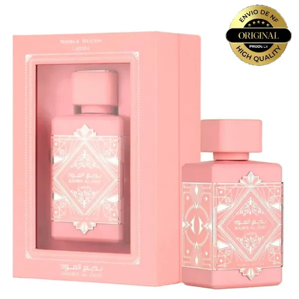 Perfume Árabe Feminino Lattafa Original Badee AL Oud Noble Blush EDP 100ml