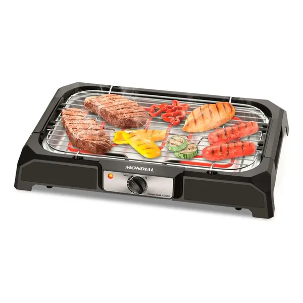 Churrasqueira Elétrica Mondial Grand Steak Grill Ch-05 1800W