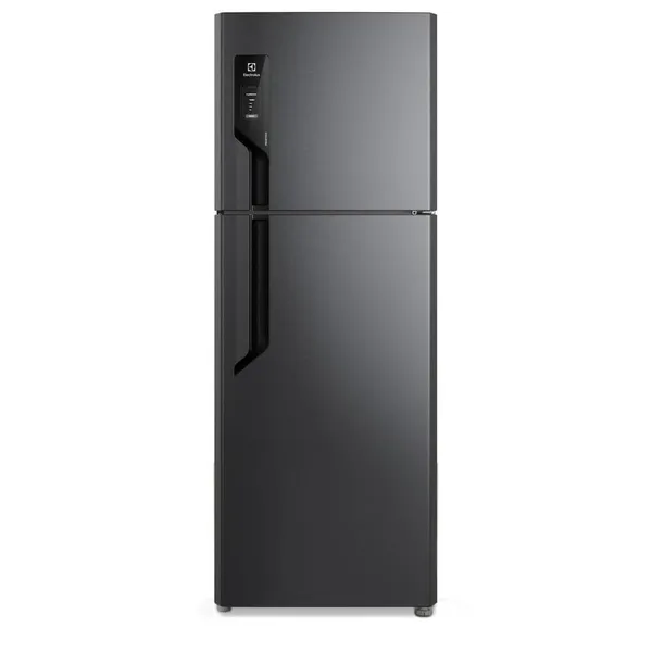 Geladeira Electrolux Frost Free com AutoSense 481L Efficient Duplex Black Inox Look (TF71B)