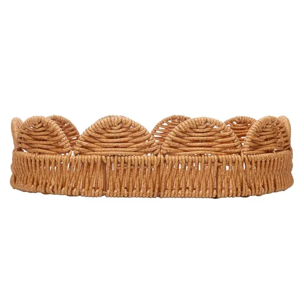 Cesta Botânica 29cm x 20cm x 7cm Rattan Lyor