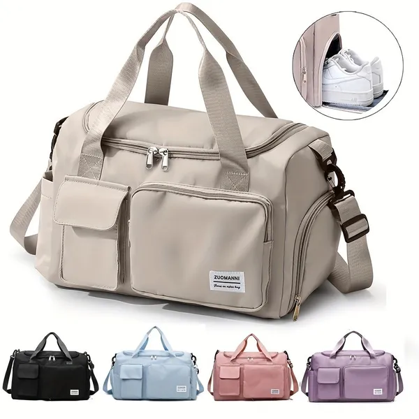 Bolsa Mala de Viagem Multifuncional de Grande Capacidade Resistente e Impermeável