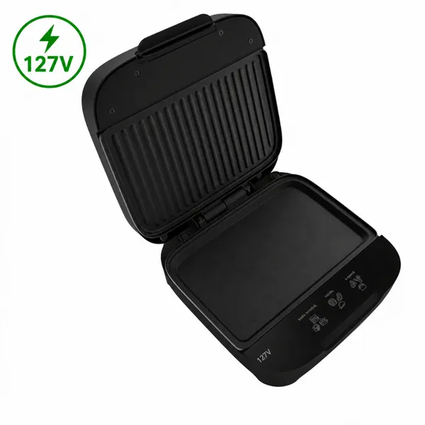 Grill Sanduicheira Cadence SAN400 Elétrica Chapa Misteira Tostex Tostequeira Hambúrguer Click 127v