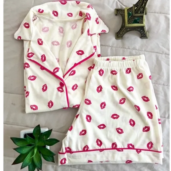 Pijama Blogueirinha Americano Feminino