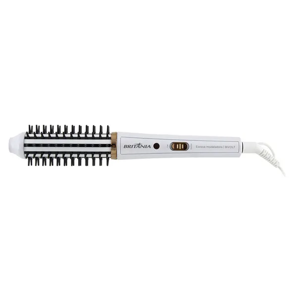 Escova Modeladora Britânia 2 em 1 Antiaderente 60W BEC04