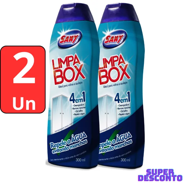 Kit limpa box 2 UNIDADES