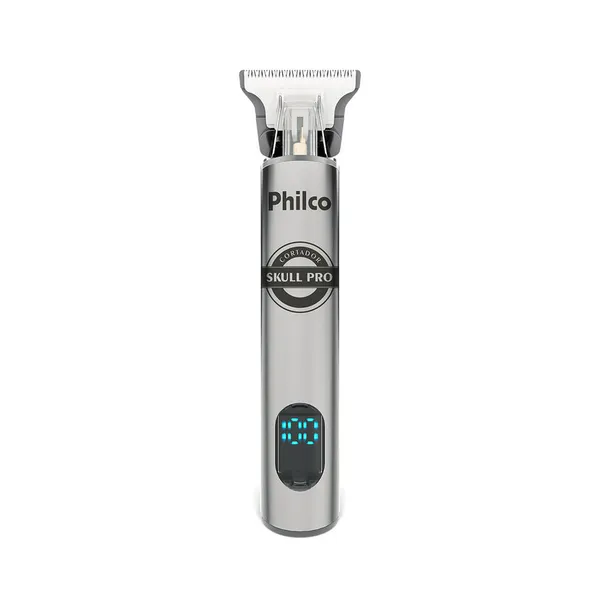 Máquina de Cortar Cabelo Philco Sem fio + Display Led PCRE1