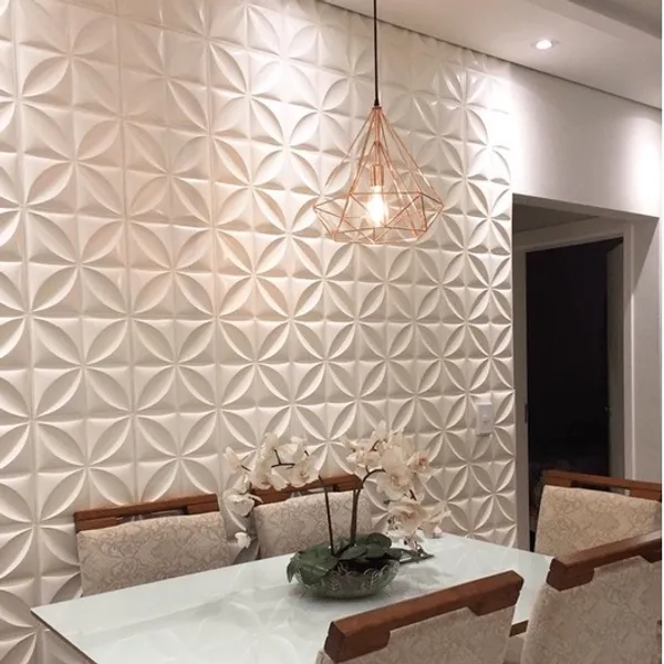 Kit 30 Placas  PVC 3d Revestimento De Parede Decorativa Premium 25 cm