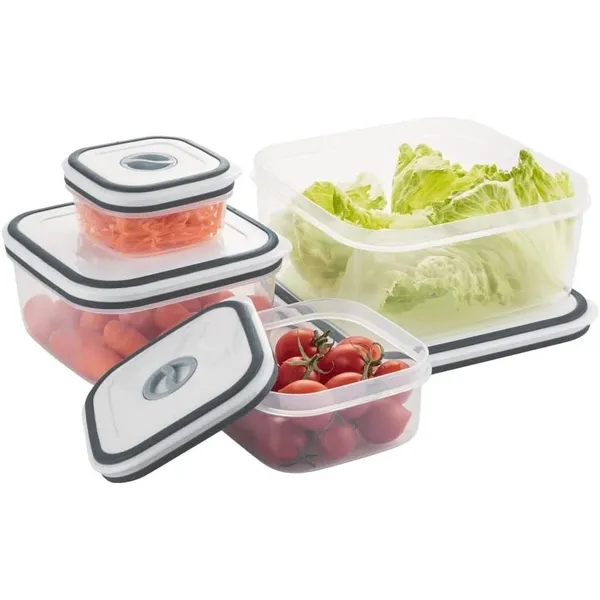 Kit Potes Herméticos de Plástico Electrolux 4 Unidades