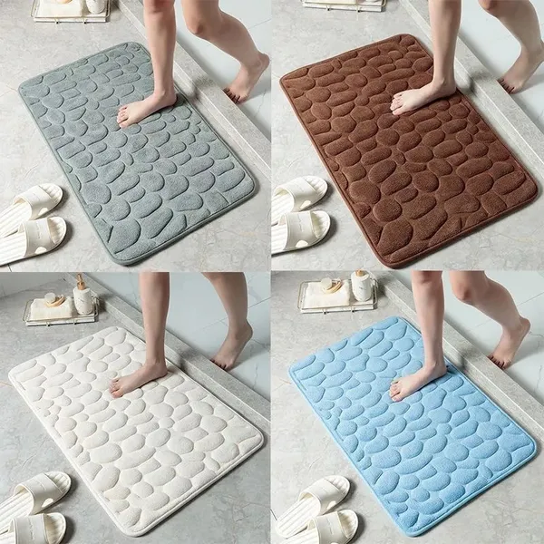Tapete Soft Para Banheiro, Sala E Quarto Com Diversas Cores Decoração Super Macio