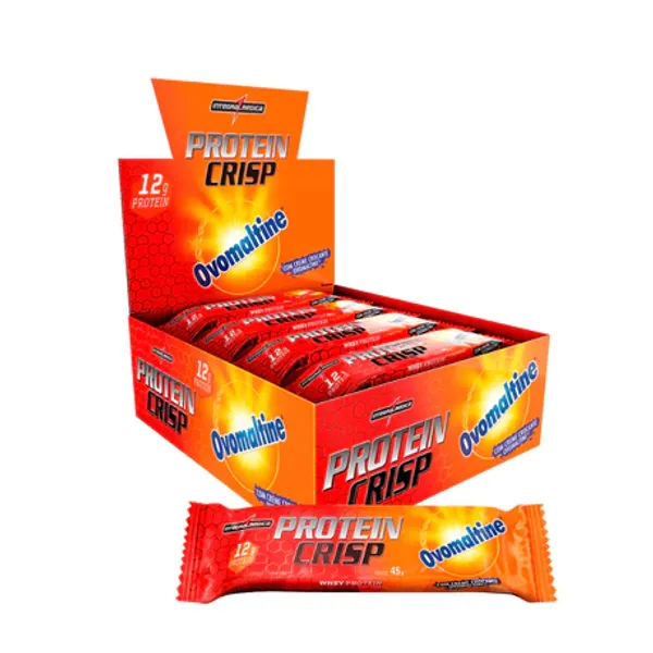 Protein Crisp Bar Ovomaltine 12 - Integralmédica