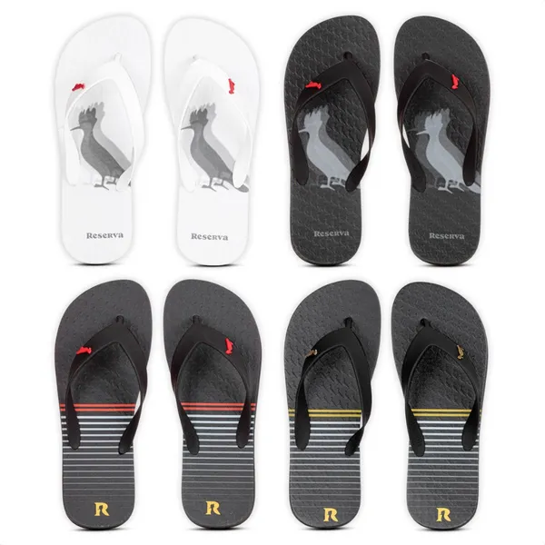 Chinelo Reserva Masculino – Estilo e Conforto para Todas as Ocasiões Macio Perfeito para o Dia a Dia