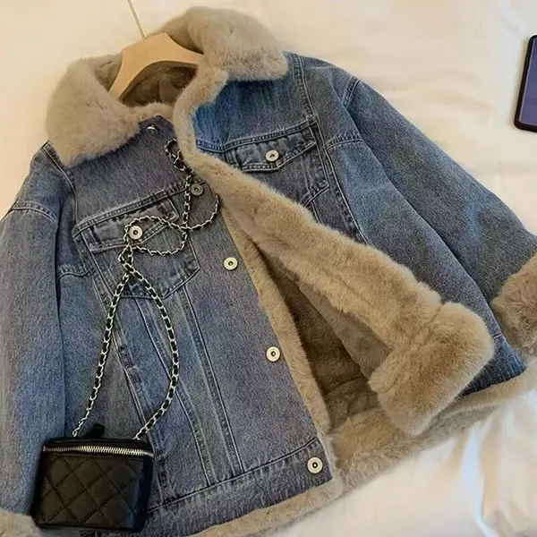 Casaco moda inverno, com veludo, alta qualidade