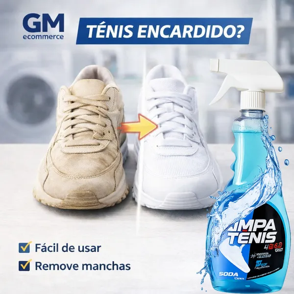 Limpa Tênis Provita 500ML REMOVE ENCARDIDO E SUJEIRA PESADA BRANCO DE NOVO