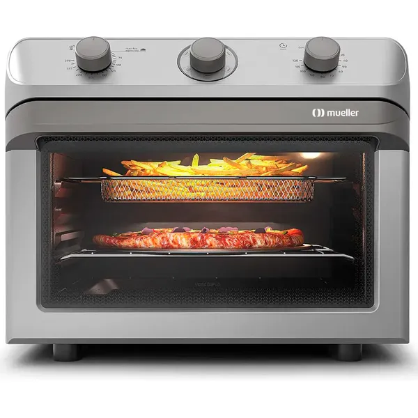 Fritadeira Elétrica sem Óleo Fryer Air Forno Mueller 35 Litros Prata Mfb35g - 127v