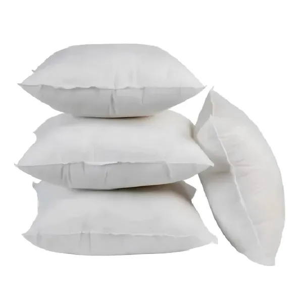 Kit com 4 Refil de almofada 45cm x 45cm de Fibra Ecológica ótimo custo beneficio