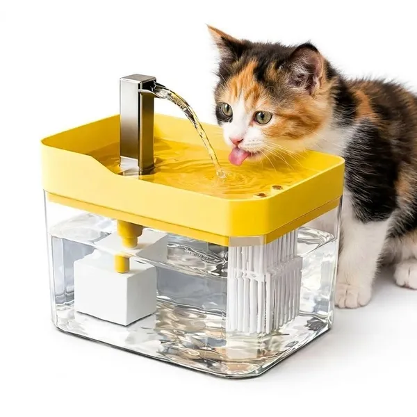 Bebedouro Automatico ​Pet Fonte para Cães e Gatos Silenciosa Bivolt 1,5L