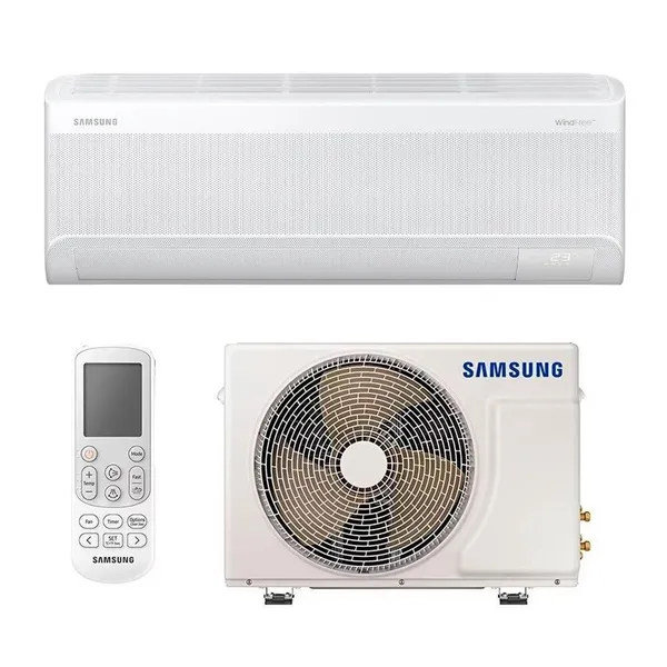 Ar Condicionado Samsung Split Hi Wall Inverter Windfree Ai 12.000 Btu Frio AR12DYFAAWKNAZ 220V