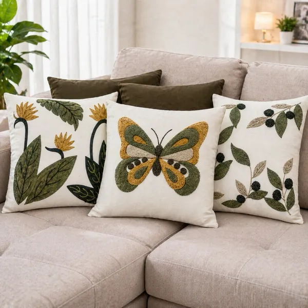 Kit 5 Capas de Almofadas Decorativas e Estampadas 45x45