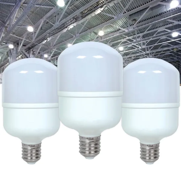 Kit 6 / 3 Lâmpadas  Led 50w Bulbo E27 6500k Branco Frio 110/220v