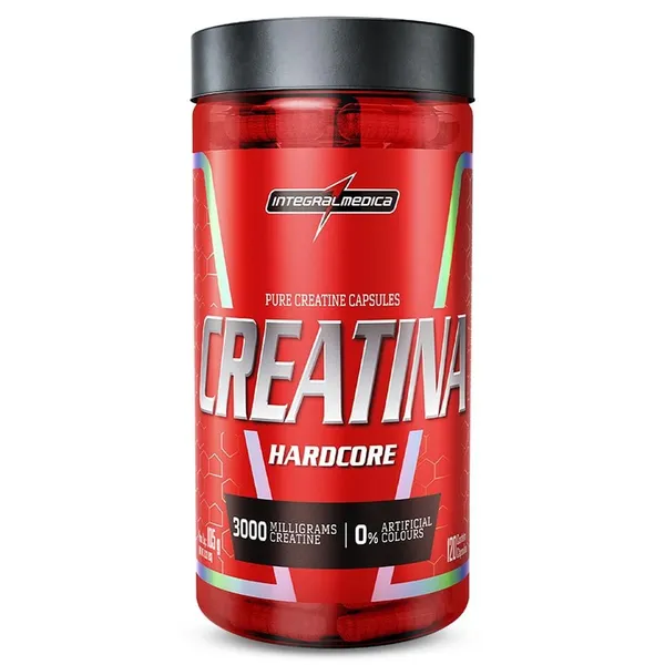 Integralmedica Creatina em Cápsulas Hardcore - 120 Cápsulas