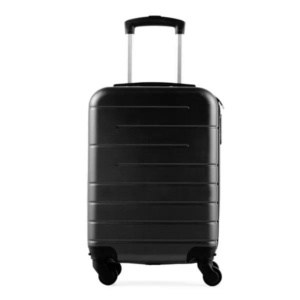 Mala de bordo PP 8kg ABS 4 rodas 18,5” downtown preta