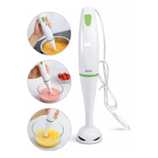 Mixer Elétrico Potente Liquidifciador de Mão Para Vitaminas Batidas Tritura Alimentos Cozinha